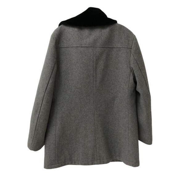 Members Only By Acme Montreal Gray Wool Jacket Black Velvet Collar Men’s READ!!! - Picture 4 of 10